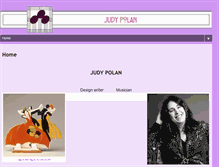 Tablet Screenshot of judypolan.com